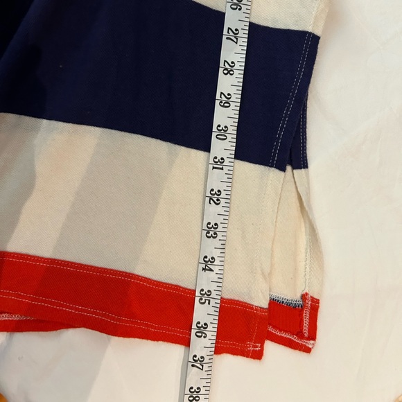 NEW WE THE FREE PEOPLE Prime Time Rugby Maxi Tee Polo Dress Tunic Oversized S - Picture 10 of 11